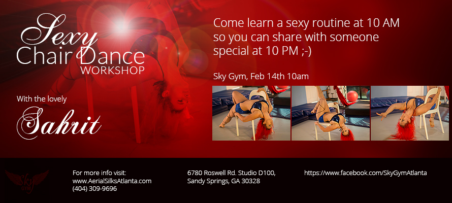Sexy Chair Dance Workshop Sky Gym